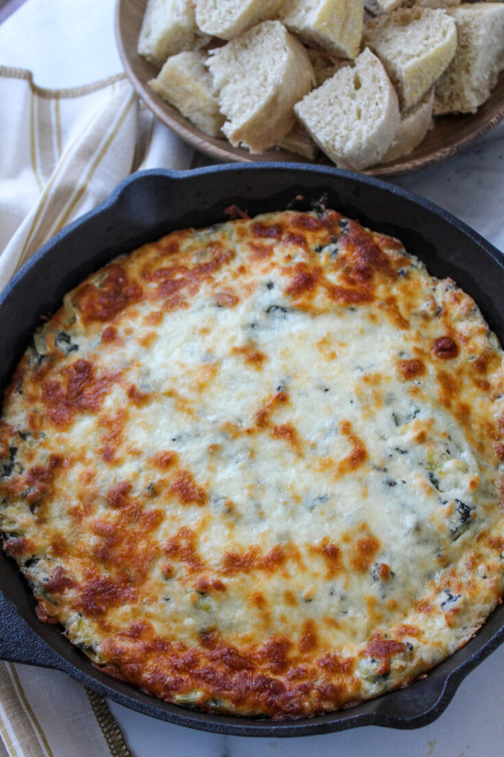Easy Spinach Artichoke Dip