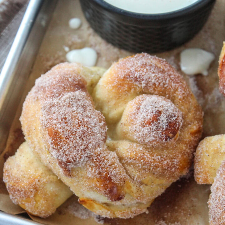 Cinnamon Sugar Soft Pretzels