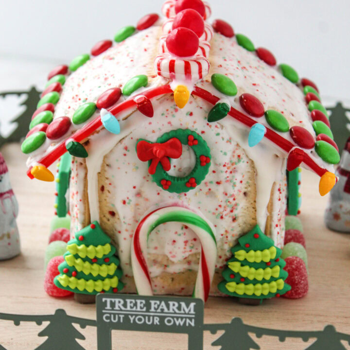 Pop Tart Gingerbread House