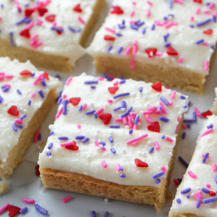 Valentine Sugar Cookie Bars