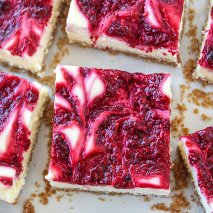 Raspberry Cheesecake Bars