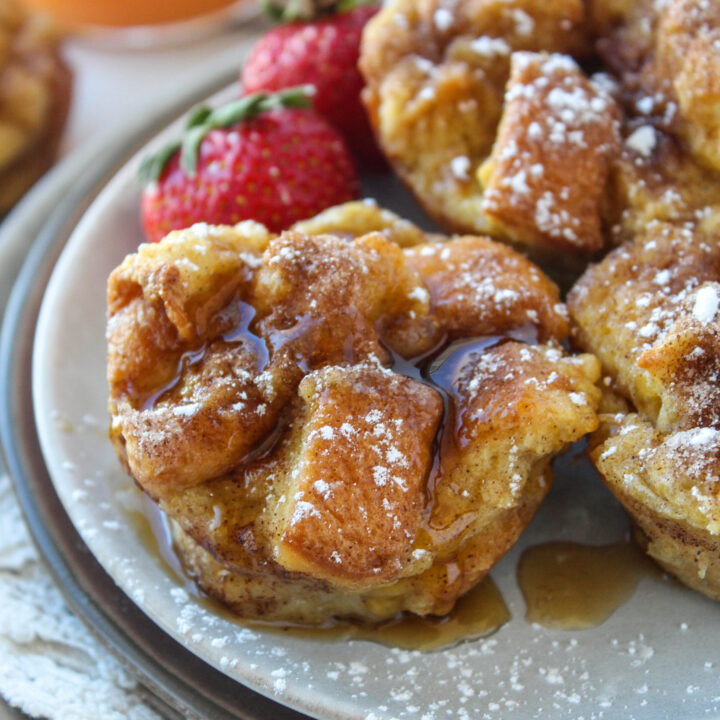 Baked French Toast Muffins