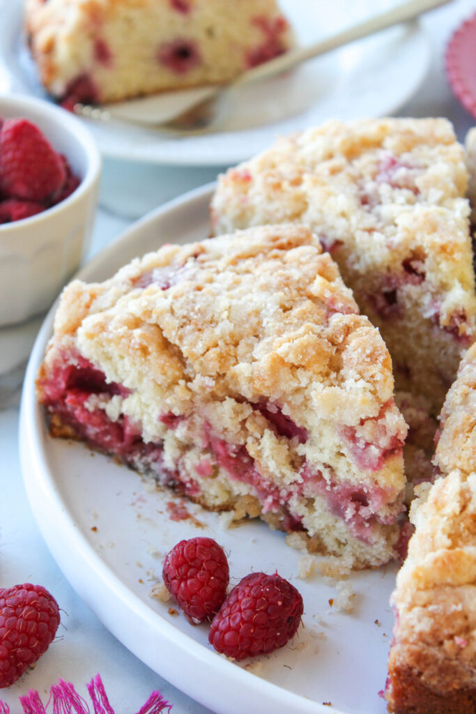 The Best Raspberry Coffee Cake