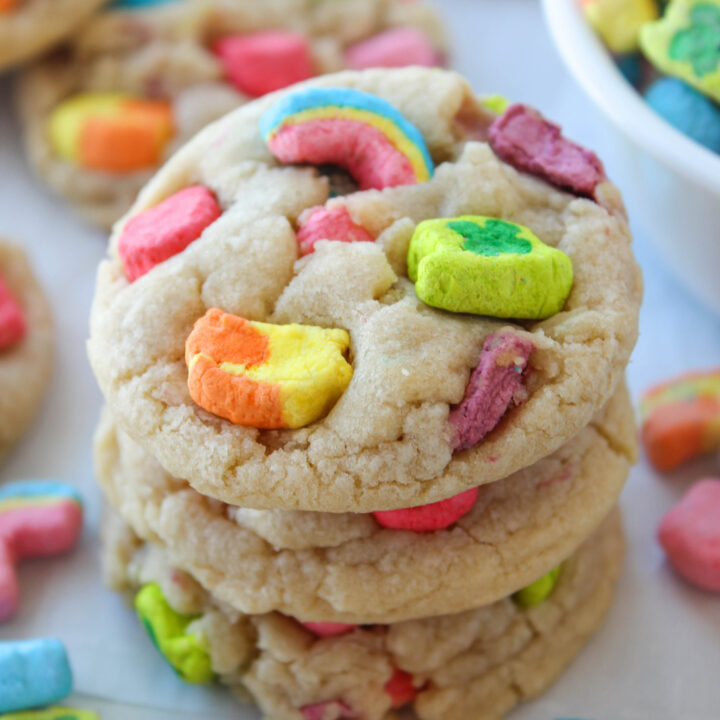 Easy Soft & Chewy Lucky Charms Cookies (Best Recipe!)
