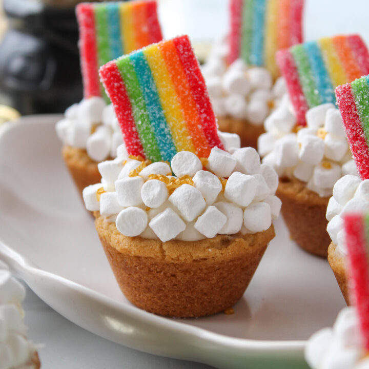 St. Patrick's Day Cookie Cups