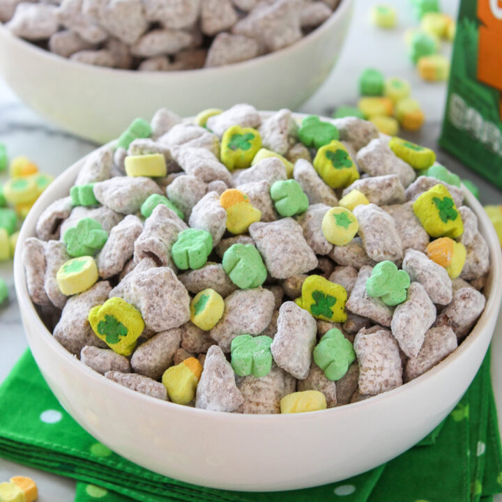 St. Patrick's Day Puppy Chow