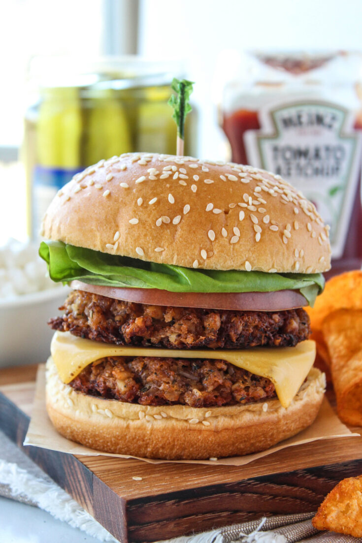 Vegetarian Walnut Burgers