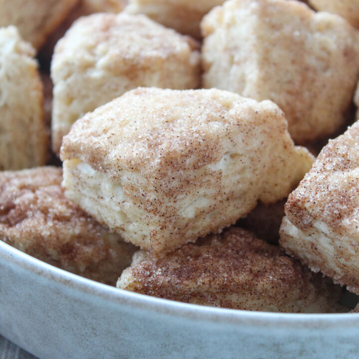 Cinnamon Sugar Biscuit Bites