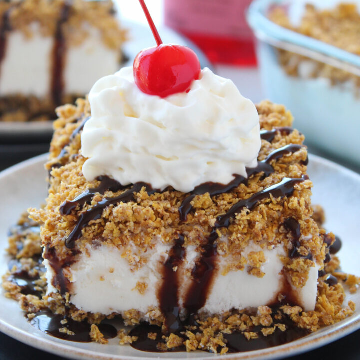 Fried Ice Cream Cake