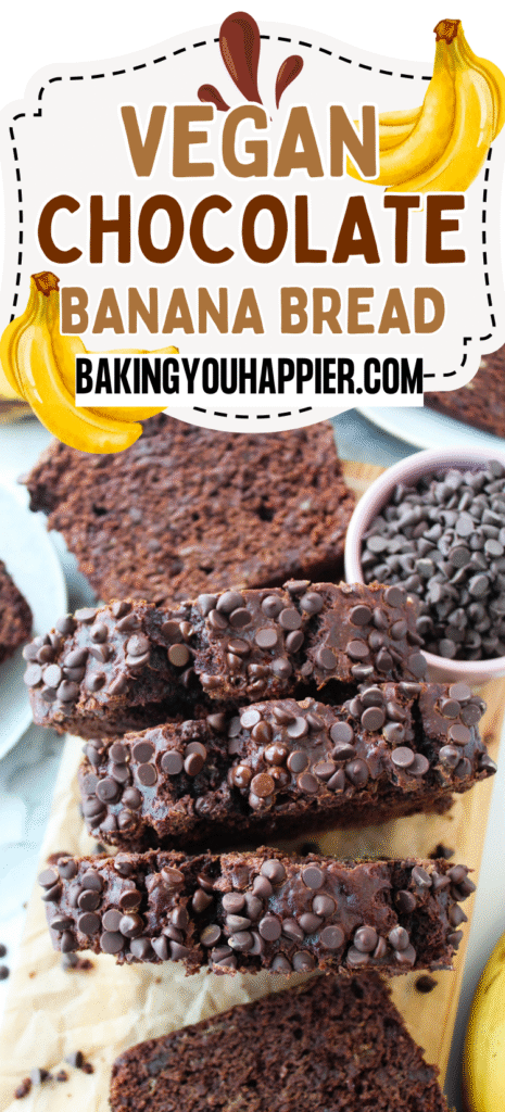 Vegan Chocolate Banana Bread Recipe
