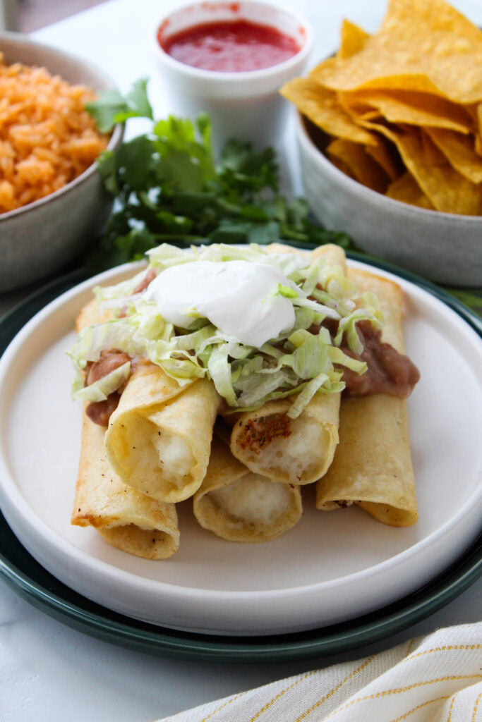 Mashed Potato Taquitos