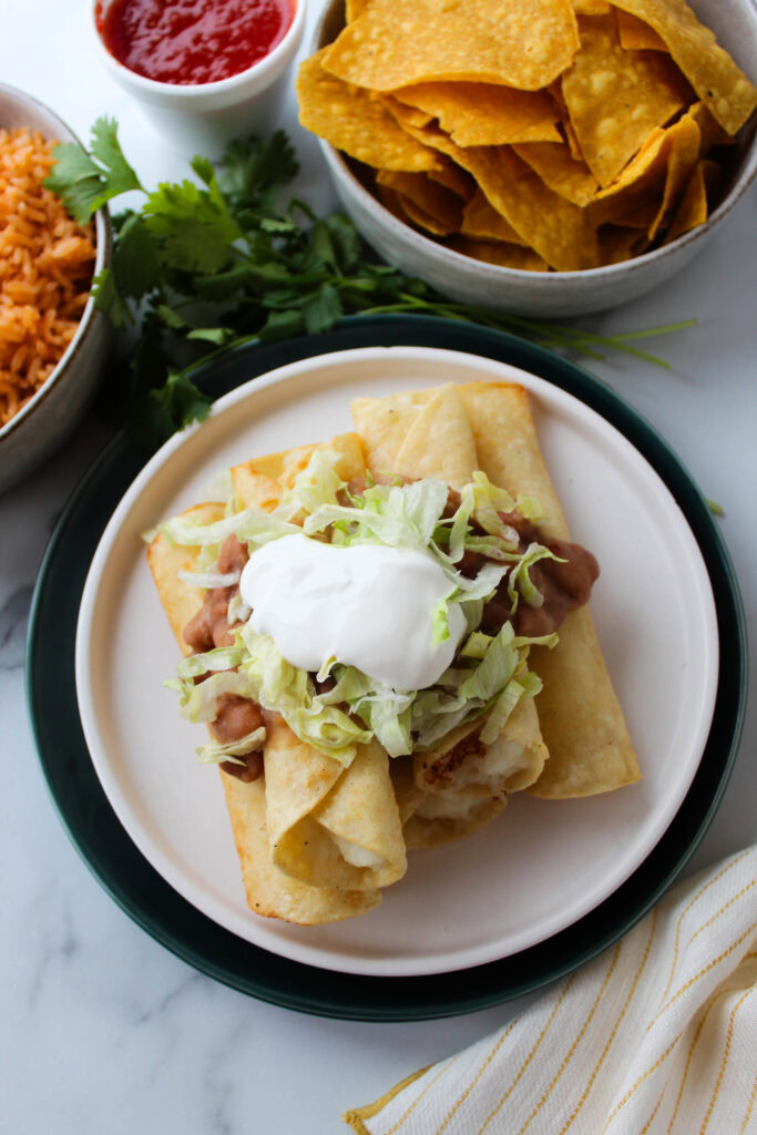 Mashed Potato Taquitos