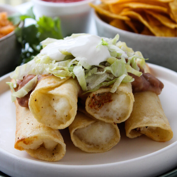Mashed Potato Taquitos