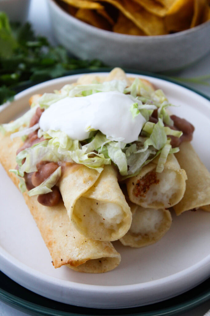 Mashed Potato Taquitos