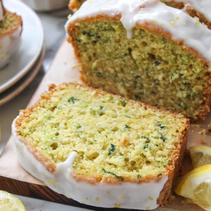 Glazed Lemon Zucchini Bread