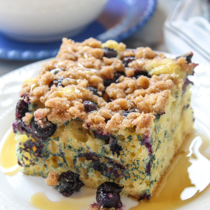 Blueberry Pancake Casserole