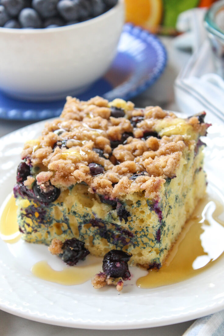 Blueberry Pancake Casserole