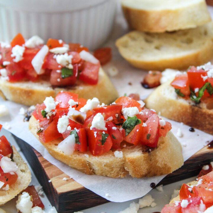 Tomato Basil Bruschetta