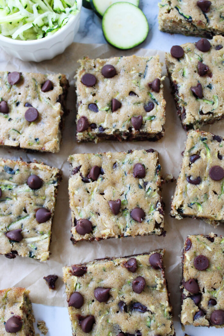 Chocolate Chip Zucchini Bars