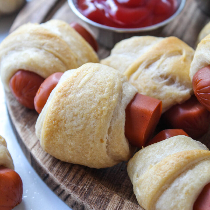 Mini Vegetarian Pigs in a Blanket