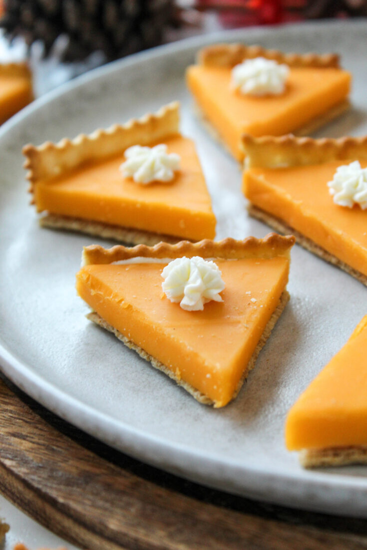Cheese & Cracker Pumpkin Pie