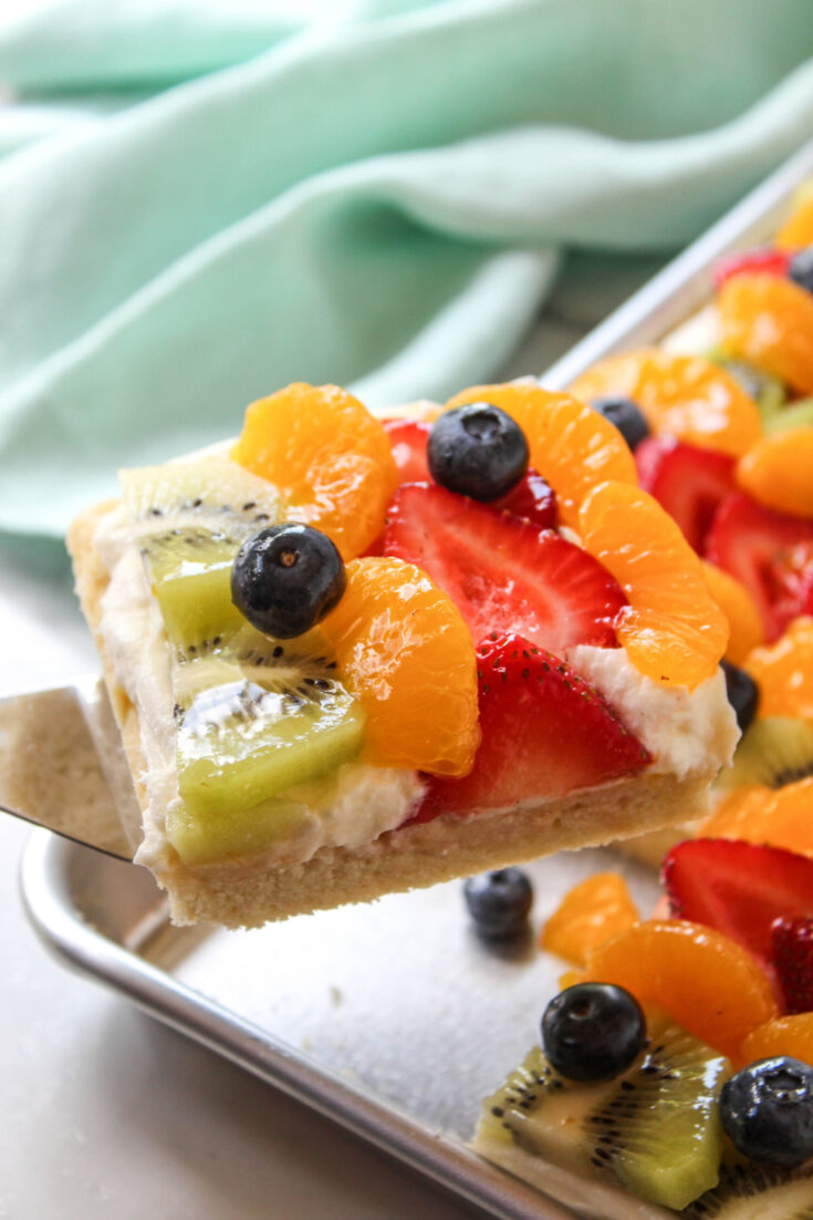 Sugar Cookie Fruit Pizza Bars