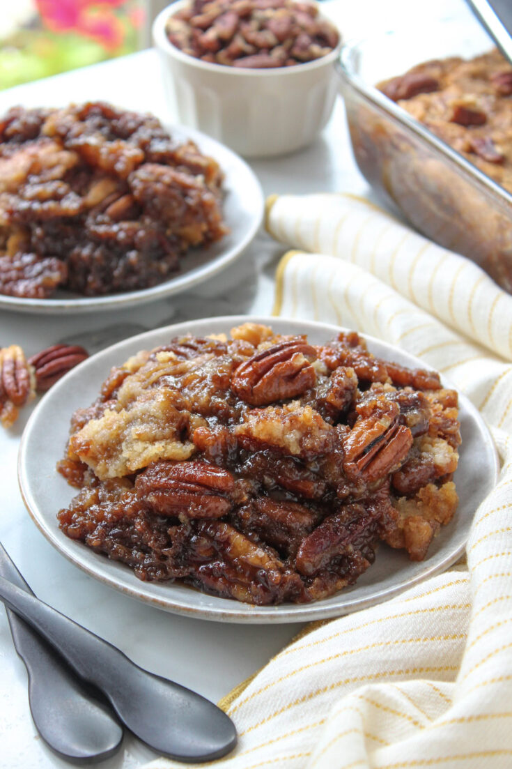 Pecan Pie Dump Cake