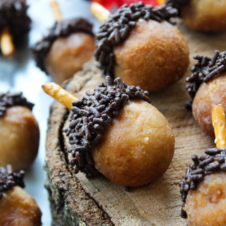 Acorn Donut Holes