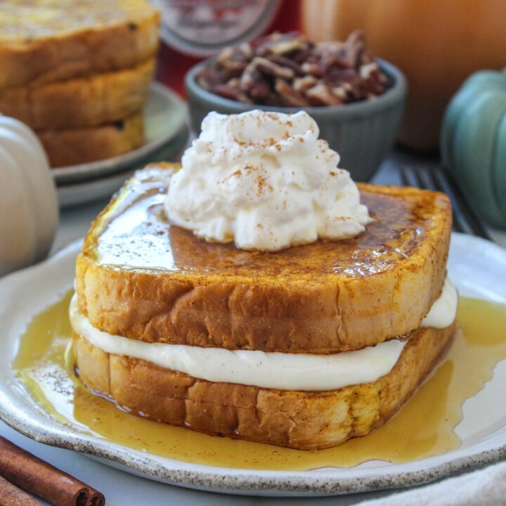 Stuffed Pumpkin French Toast