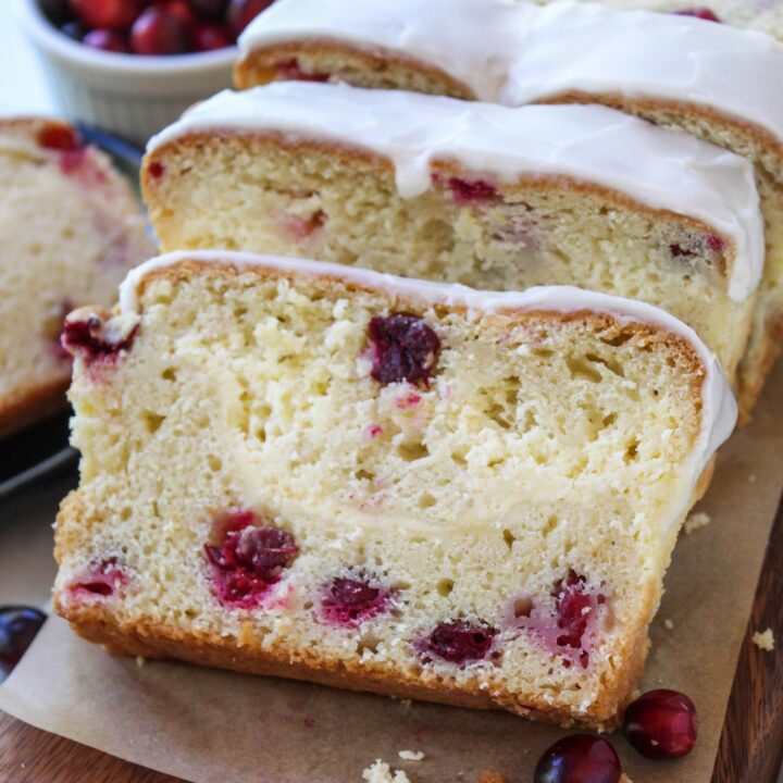 Cream Cheese Cranberry Bread