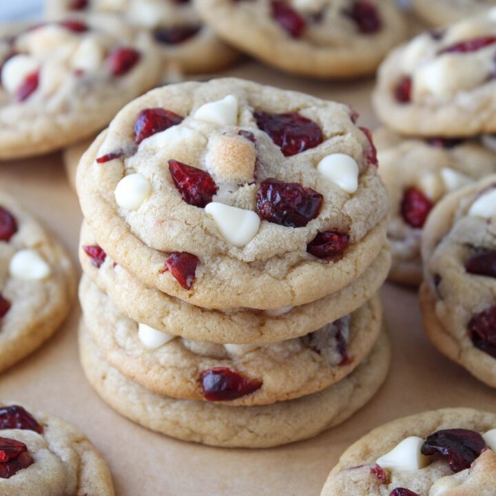 White Chocolate Chip Cranberry Cookies