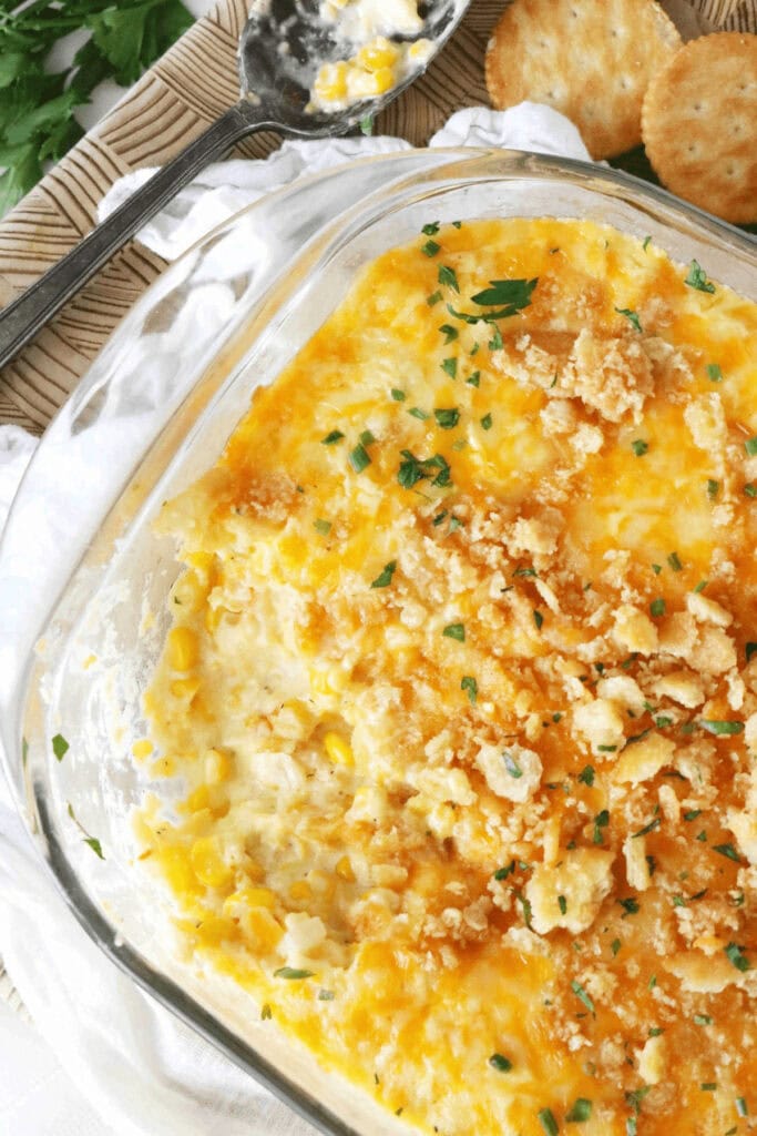 Cream Corn Casserole With Cream Cheese