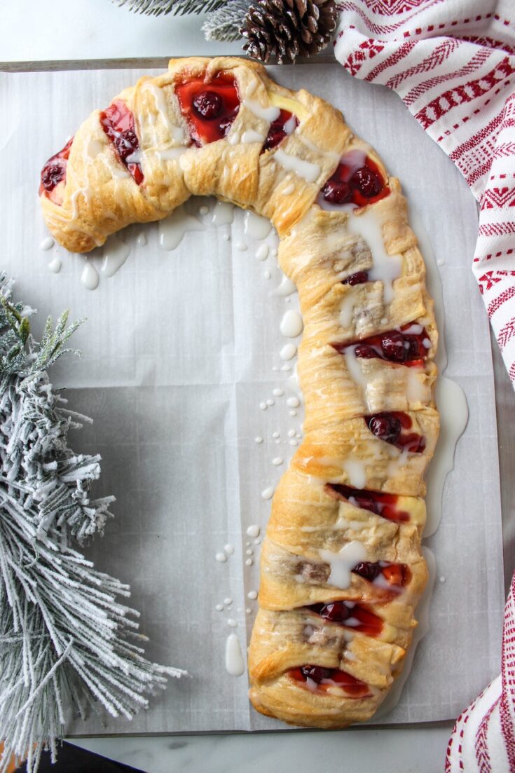 Candy Cane Danish