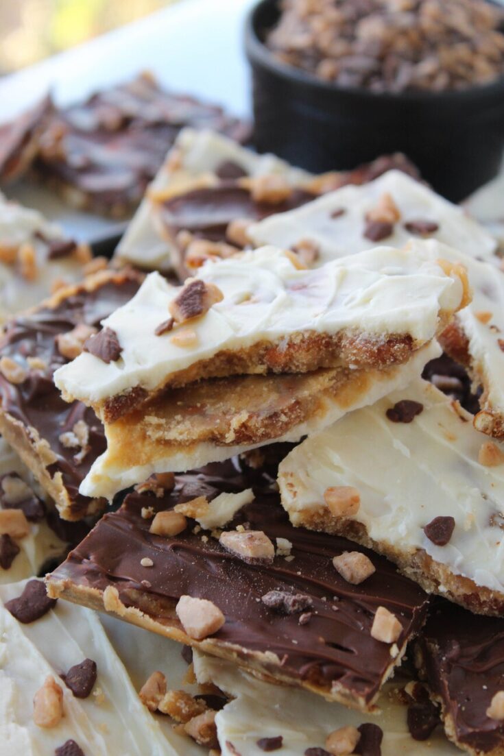 Pretzel Toffee Bark
