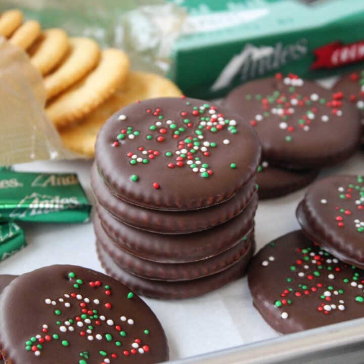 Andes Mint Ritz Cookies