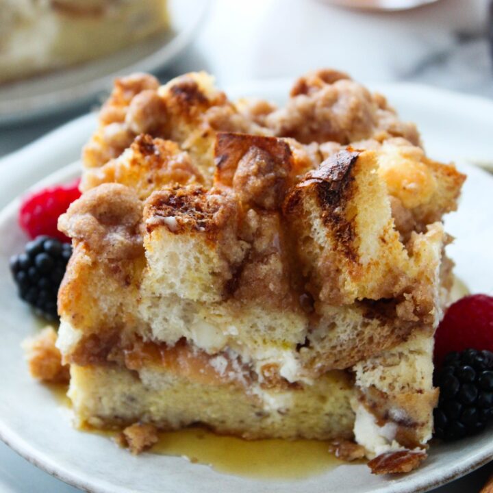 Cream Cheese French Toast Casserole