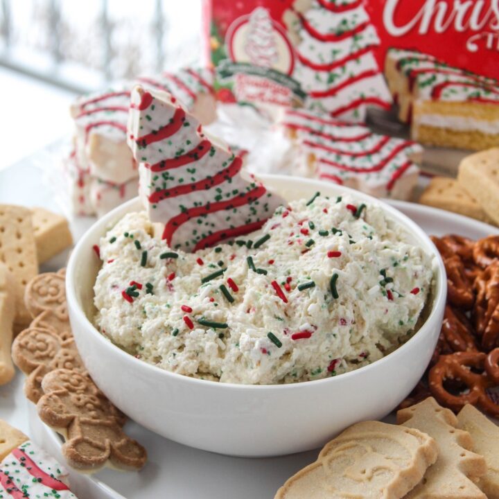 Little Debbie Christmas Tree Cake Dip