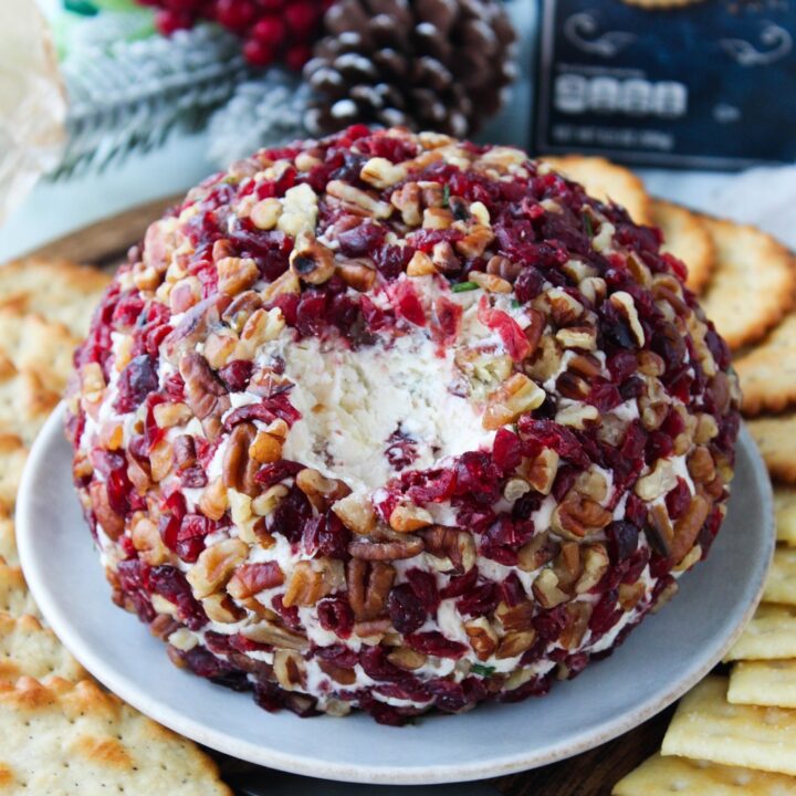 Cranberry Pecan Cheese Ball