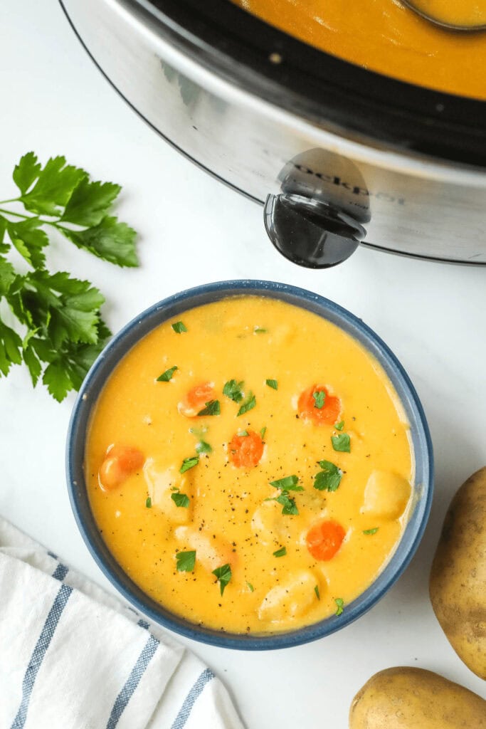 20 of the Best Vegetarian Crock Pot Soup Recipes (Easy & Comforting!)