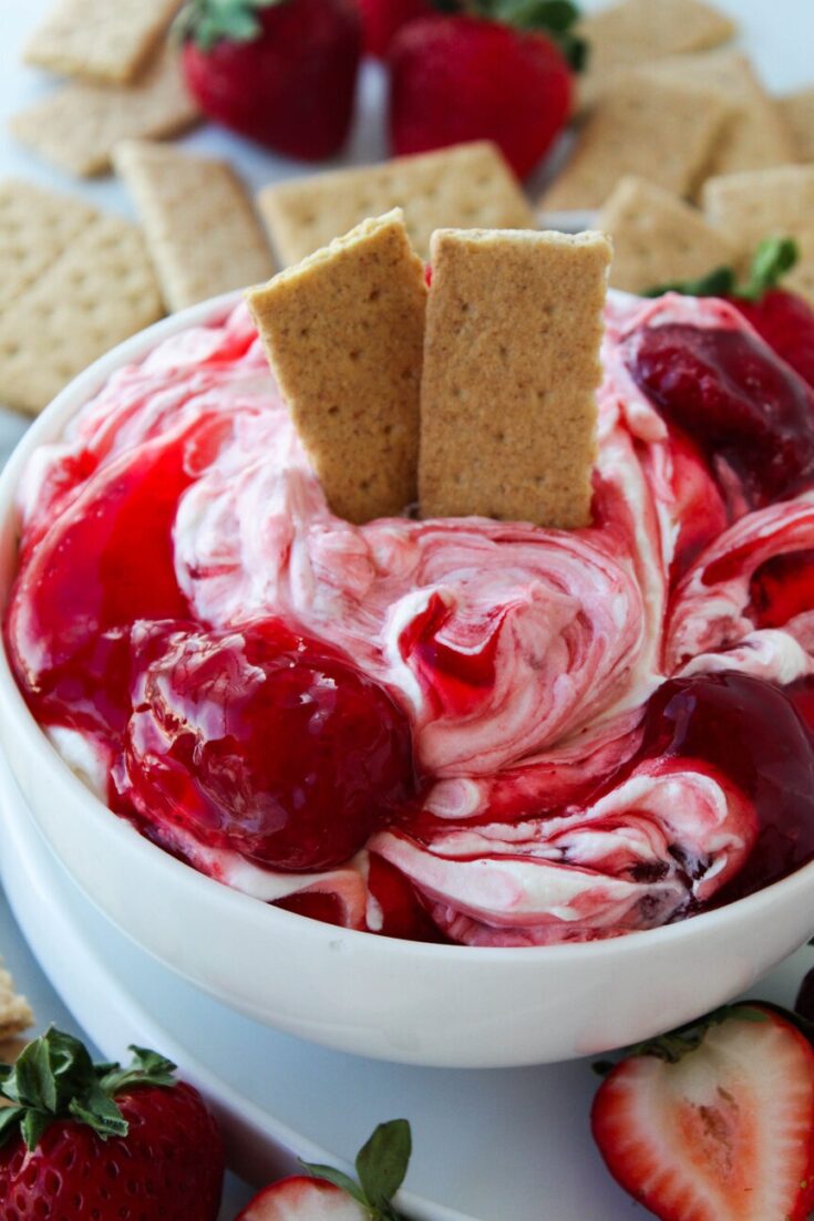 Strawberry Cheesecake Dip