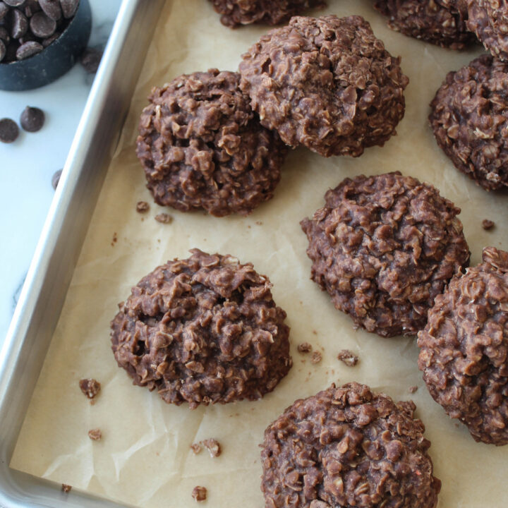 Easy No Bake Chocolate Cookies