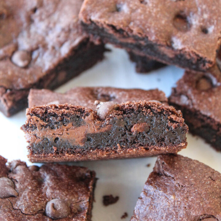 Fudgy Cake Mix Brownies