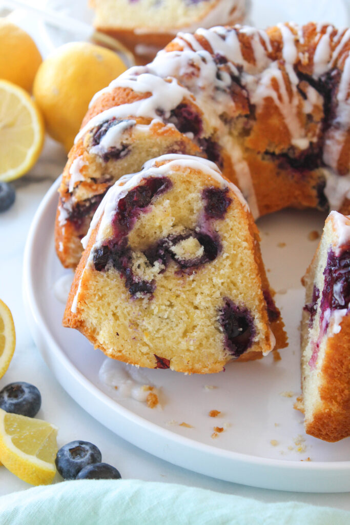 Lemon Blueberry Bundt Cake
