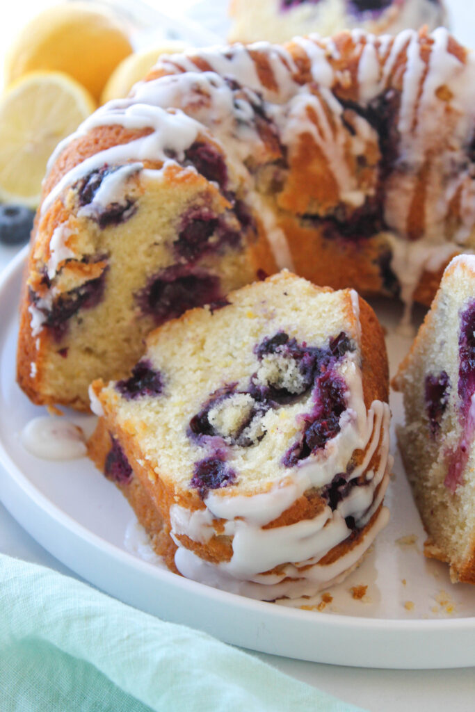 Lemon Blueberry Bundt Cake