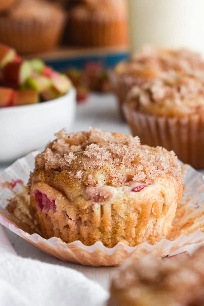 Rhubarb Muffins