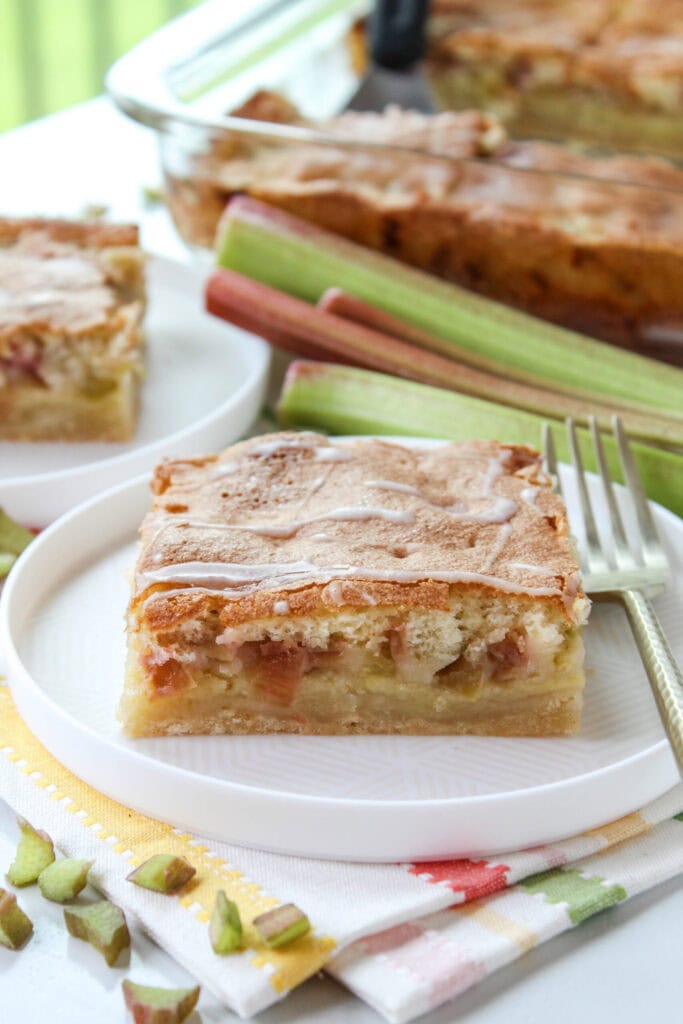 Rhubarb Dream Bars