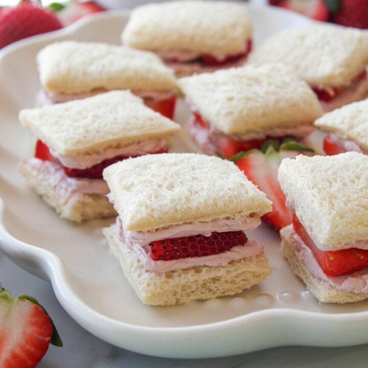 Strawberry Tea Sandwiches