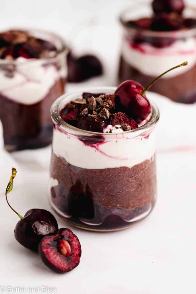 Black Forest Chia Pudding