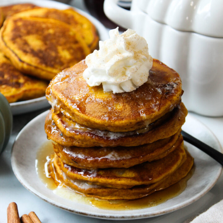 Fluffy Pumpkin Pancakes