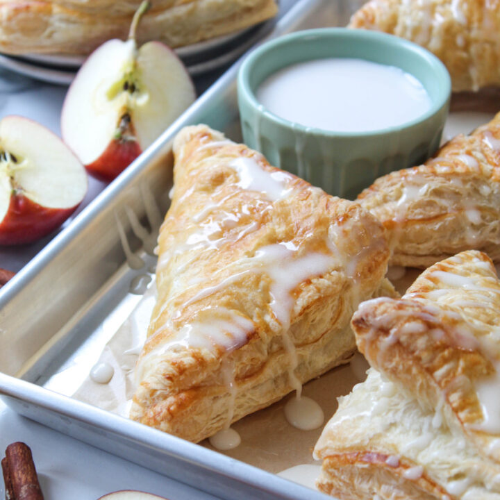 Apple Turnovers with Puff Pastry